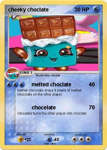 Pokemon cheeky choclate