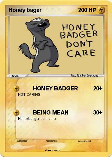Pokemon Honey bager