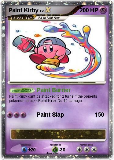 Pokemon Paint Kirby