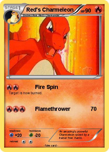 Pokemon Red's Charmeleon