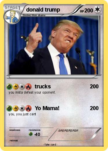 Pokemon donald trump