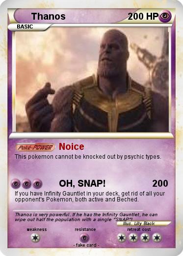 Pokemon Thanos