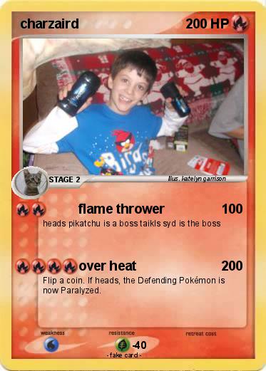 Pokemon charzaird
