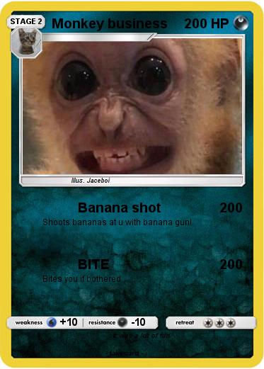 monkey pokemon card meme Pokemon Meme Monke