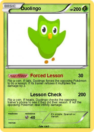 Pokemon Duolingo