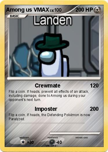 Pokemon Among us VMAX