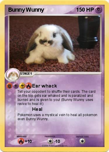 Pokemon Bunny Wunny