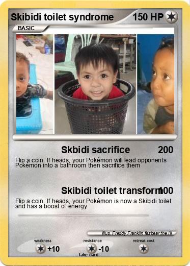 Pokemon Skibidi toilet syndrome