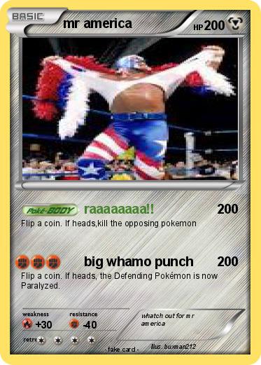 Pokemon mr america