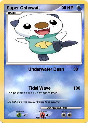 Pokemon Super Oshowatt