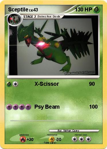 Pokemon Sceptile