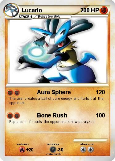 Pokemon Lucario