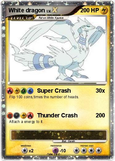 Pokemon White dragon
