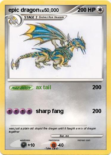 Pokemon epic dragon
