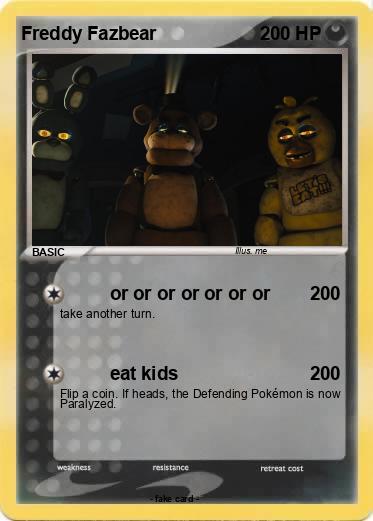 Pokemon Freddy Fazbear
