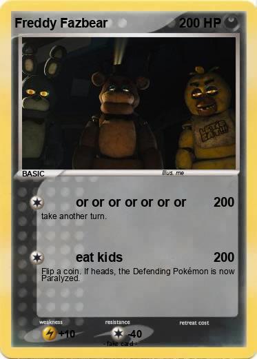Pokemon Freddy Fazbear