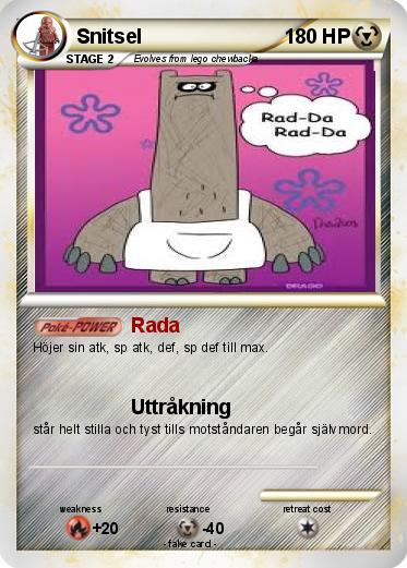 Pokemon Snitsel
