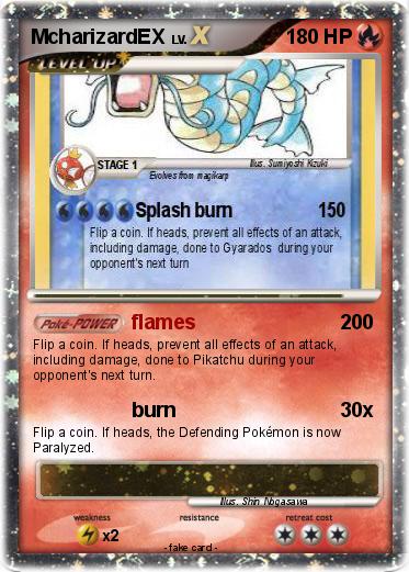 Pokemon McharizardEX