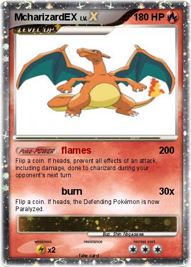 Pokemon McharizardEX