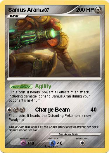 Pokemon Samus Aran