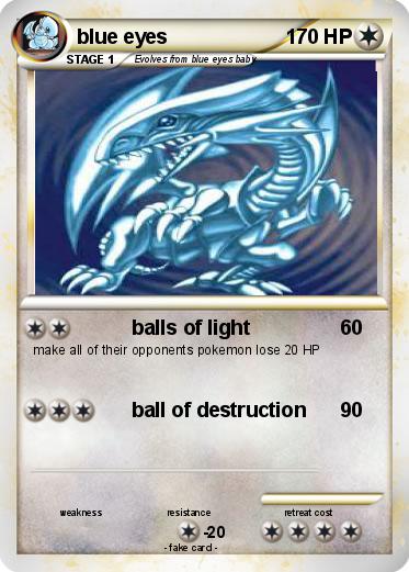 Pokemon blue eyes