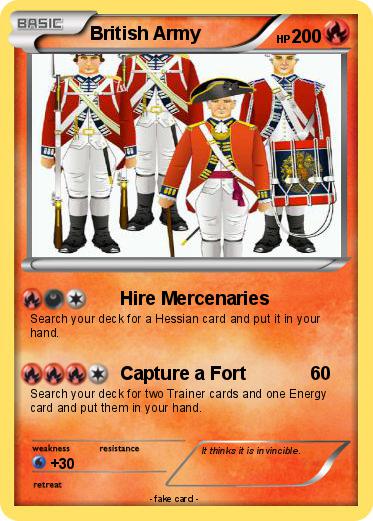 Pokemon British Army