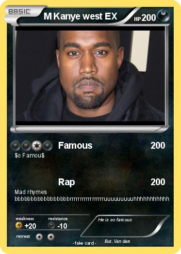 Pokemon M Kanye west EX
