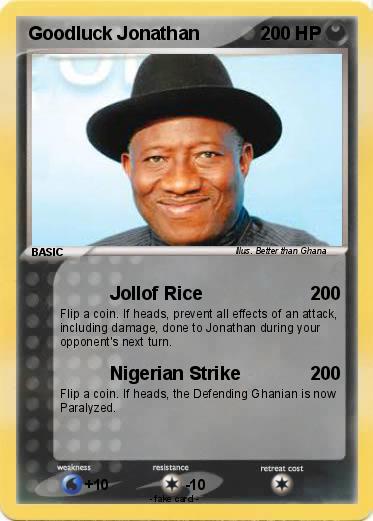 Pokemon Goodluck Jonathan