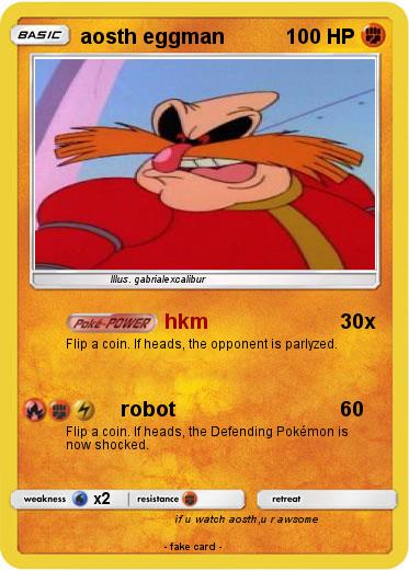 Pokemon aosth eggman