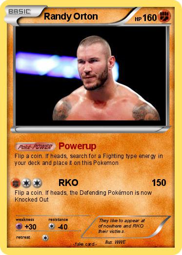 Pokemon Randy Orton