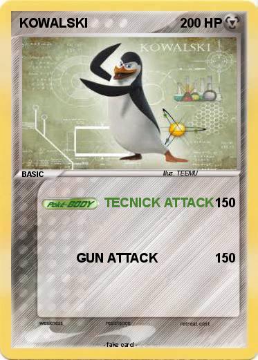 Pokemon KOWALSKI