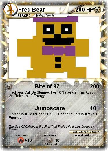 Pokemon Fred Bear