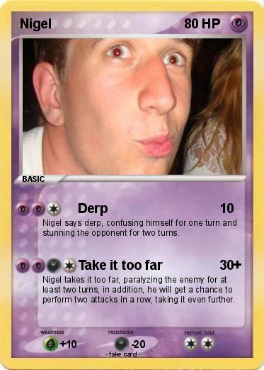 Pokemon Nigel