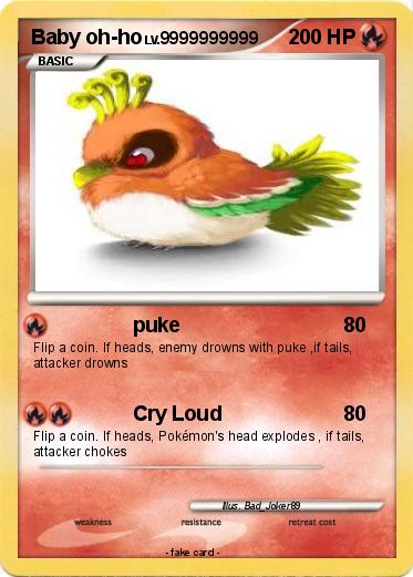 Pokemon Baby oh-ho