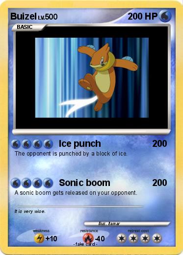 Pokemon Buizel