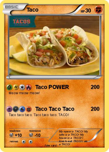 Pokemon Taco
