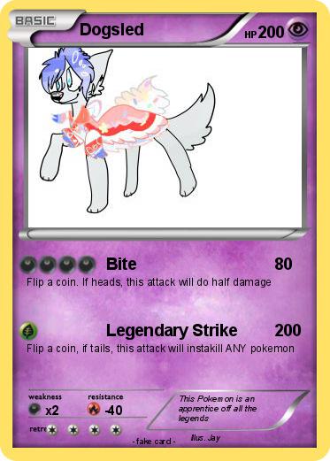 Pokemon Dogsled