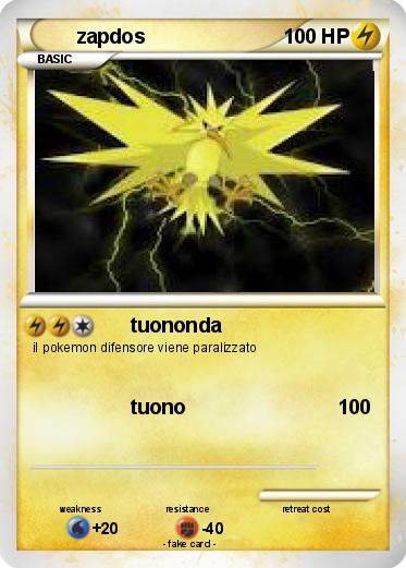 Pokemon zapdos