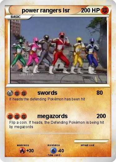 Pokemon power rangers lsr