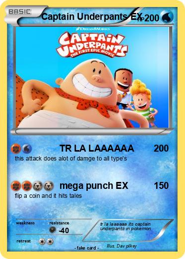 Pokemon Captain Underpants EX
