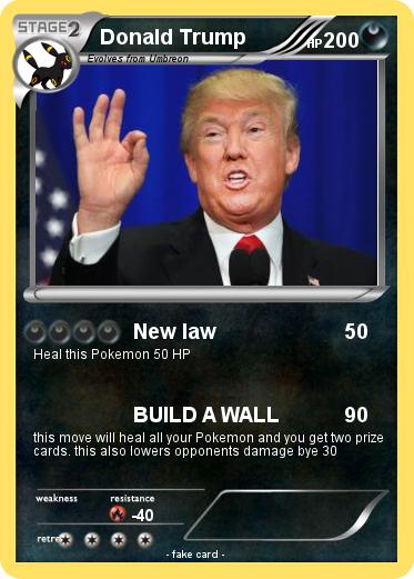 Pokemon Donald Trump