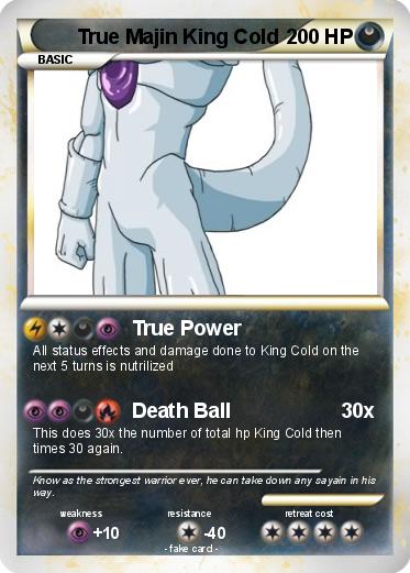 Pokemon True Majin King Cold
