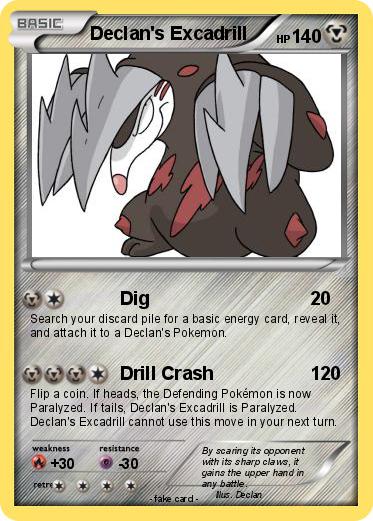 Pokemon Declan's Excadrill
