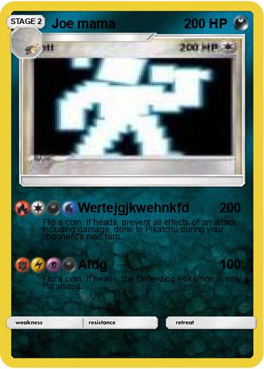 Pokemon Joe mama