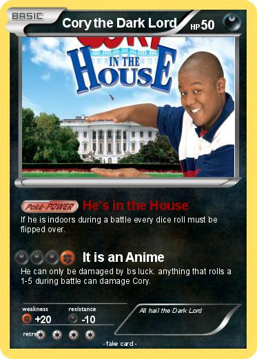 Pokemon Cory the Dark Lord