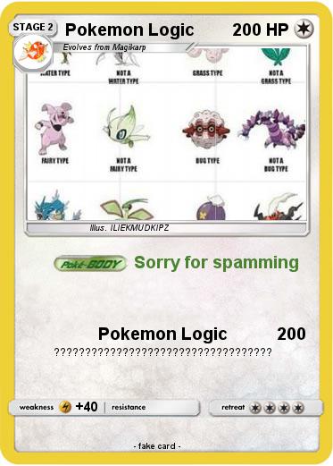 Pokemon Pokemon Logic