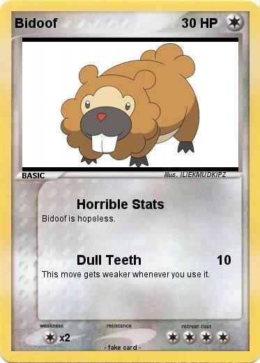 Pokemon Bidoof