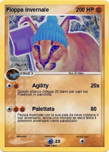 Pokemon Floppa invernale