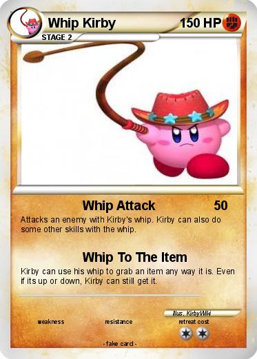 Pokemon Whip Kirby