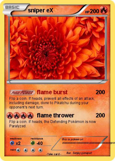 Pokemon sniper eX
